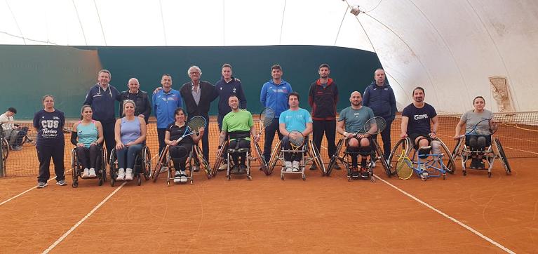 Al Cus Torino raduno nazionale wheelchair
